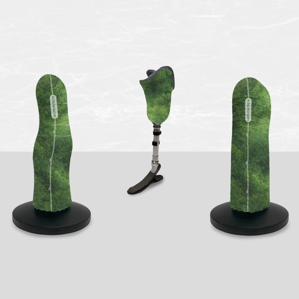 Agate Moss auf einen Liner aufgebracht
