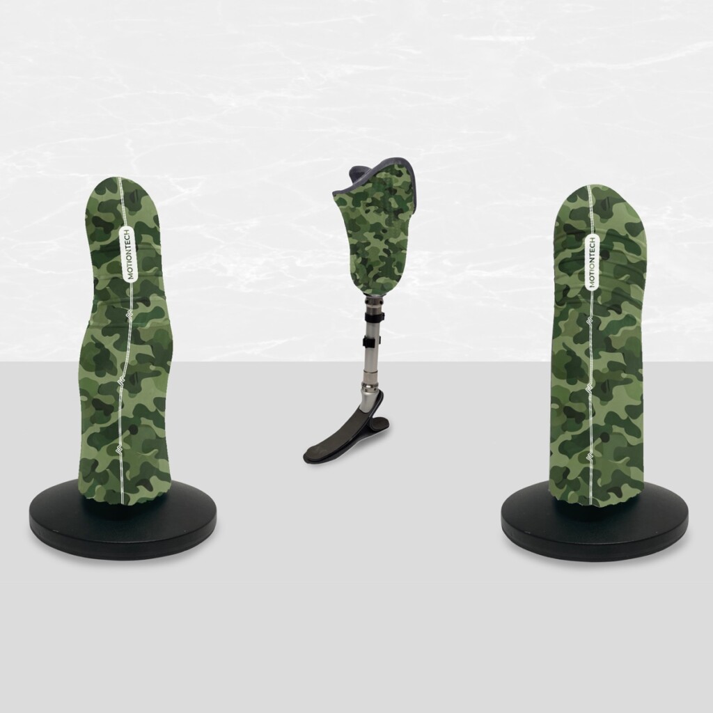 Camo Forest auf einen Liner aufgebracht