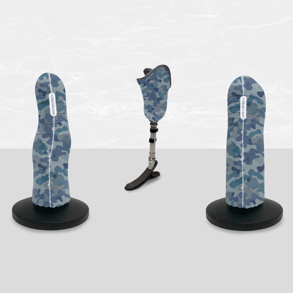 Camo Navy applied to a liner