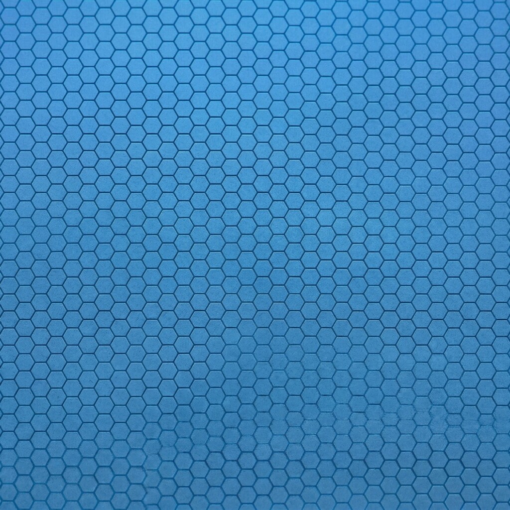 Hexagonal Blue