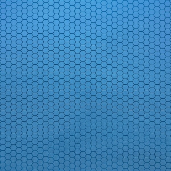 Hexagonal Blue