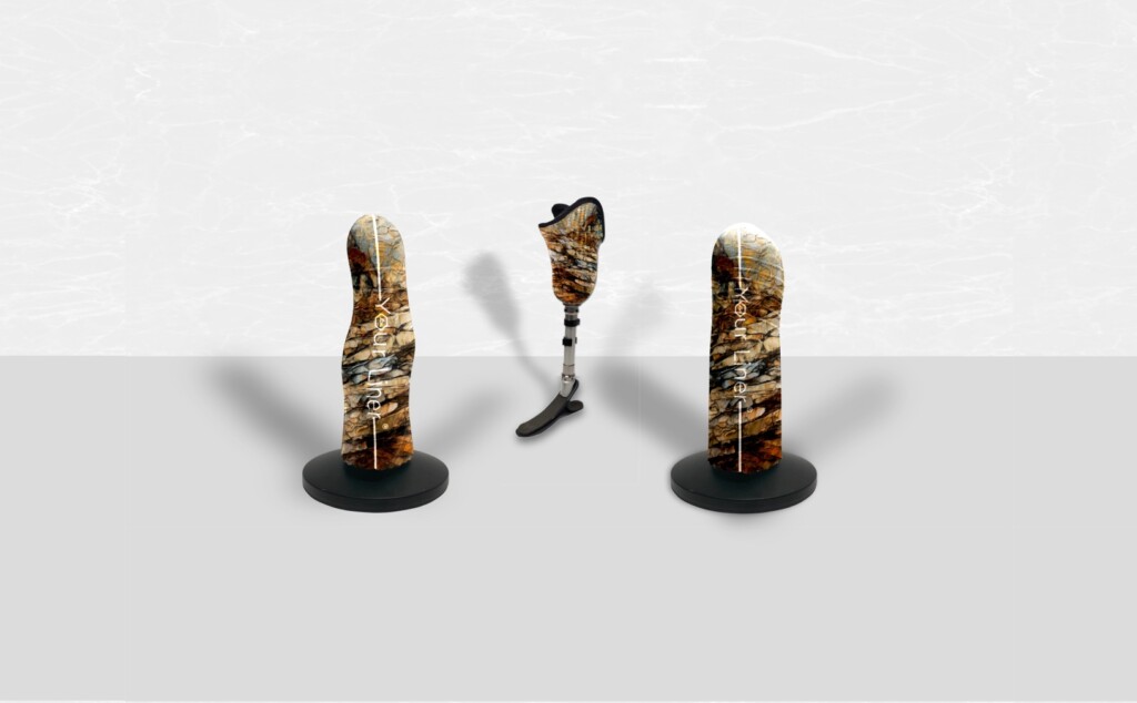 Rock Face auf einen Liner aufgebracht